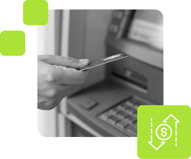 Making Deposits and Withdrawals with Secure Card Access