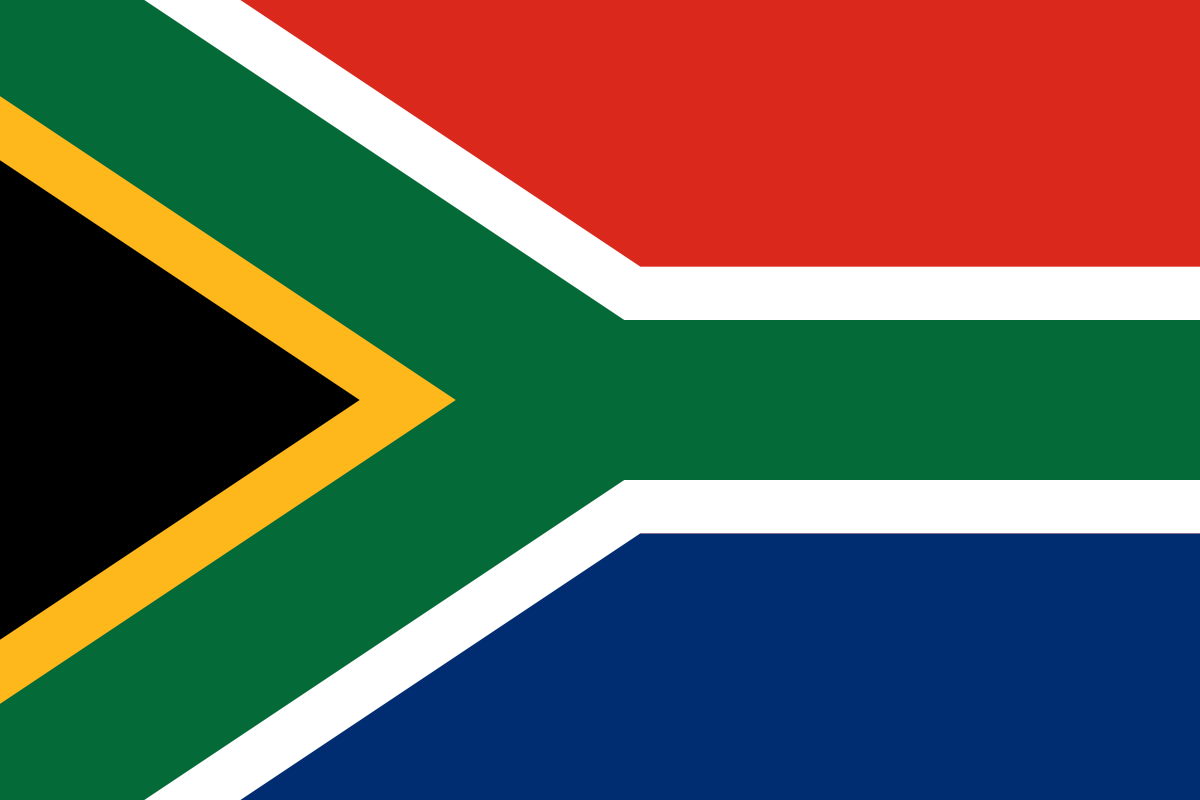Flag of South Africa - Client from South Africa